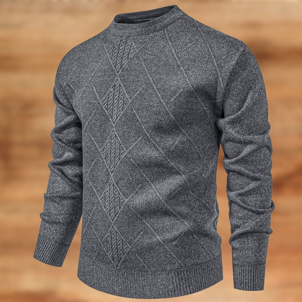Joren™ Casual Tjock Stickad Tröja