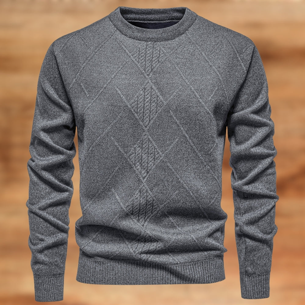 Joren™ Casual Tjock Stickad Tröja