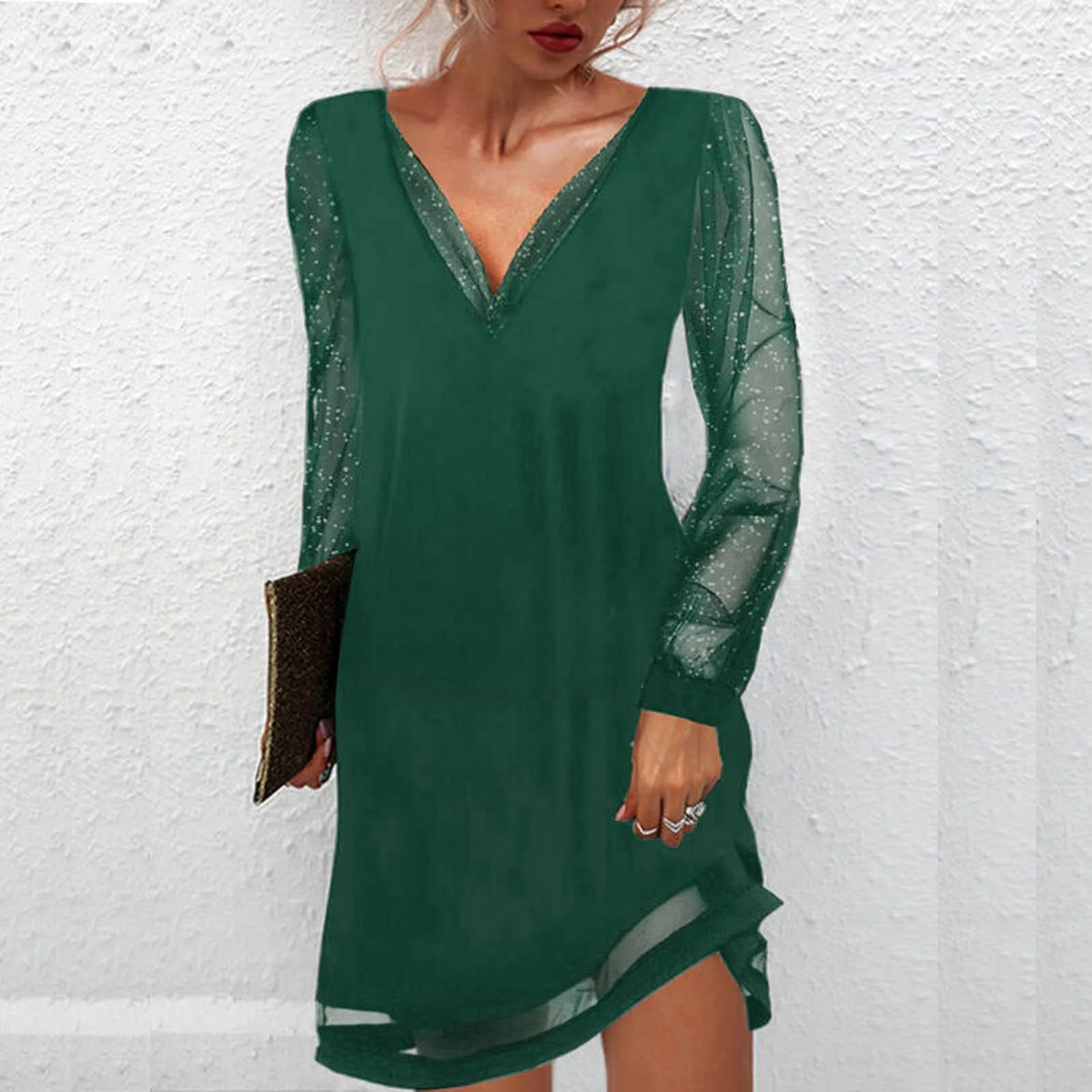 Linnea™ Elegant Kort Klänning