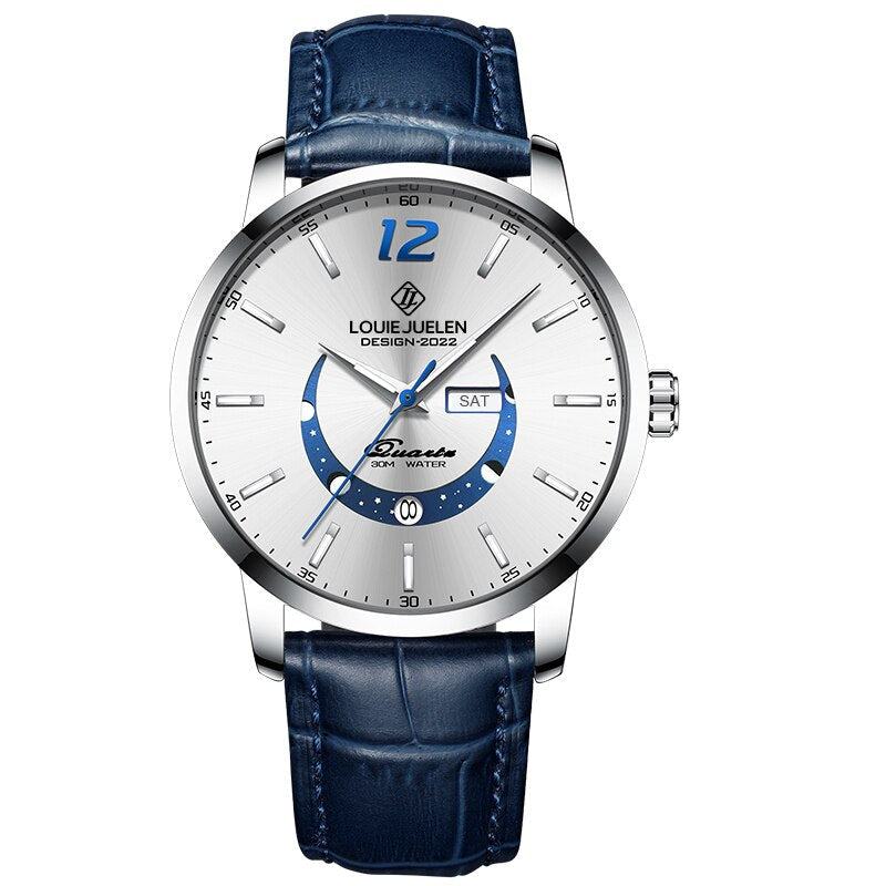 Prentice™ Elegant klocka med Månfas