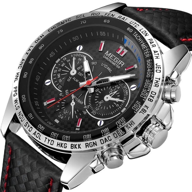 Jace™ Lyxig Quartz-klocka i Elegant Design