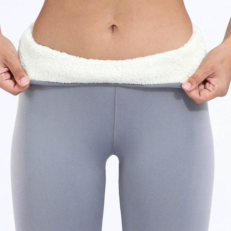 Francine™ Vinterleggings med Lammskinn
