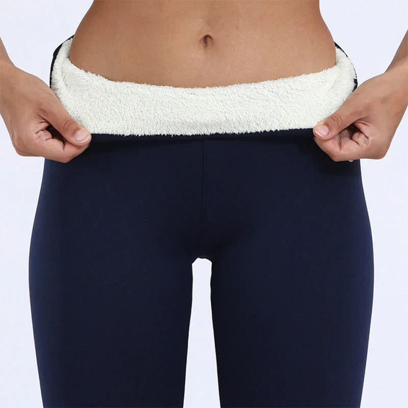 Francine™ Vinterleggings med Lammskinn