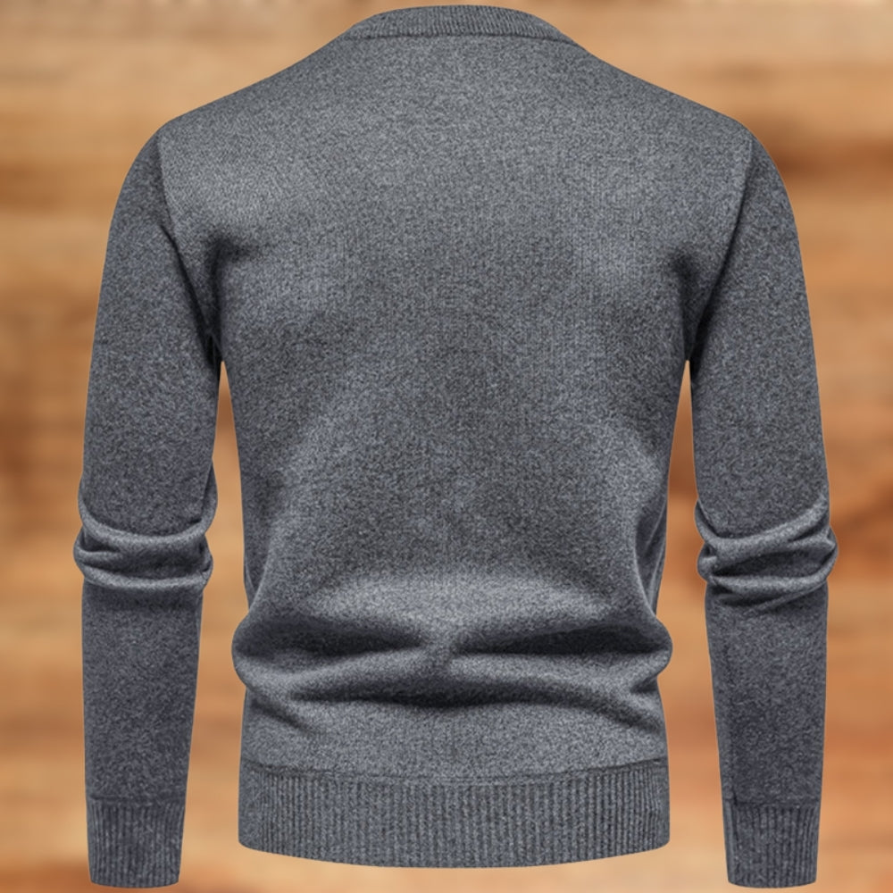 Joren™ Casual Tjock Stickad Tröja
