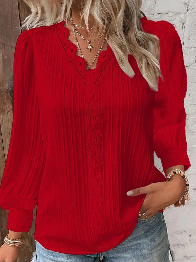 Emilie™ Långärmad Blus