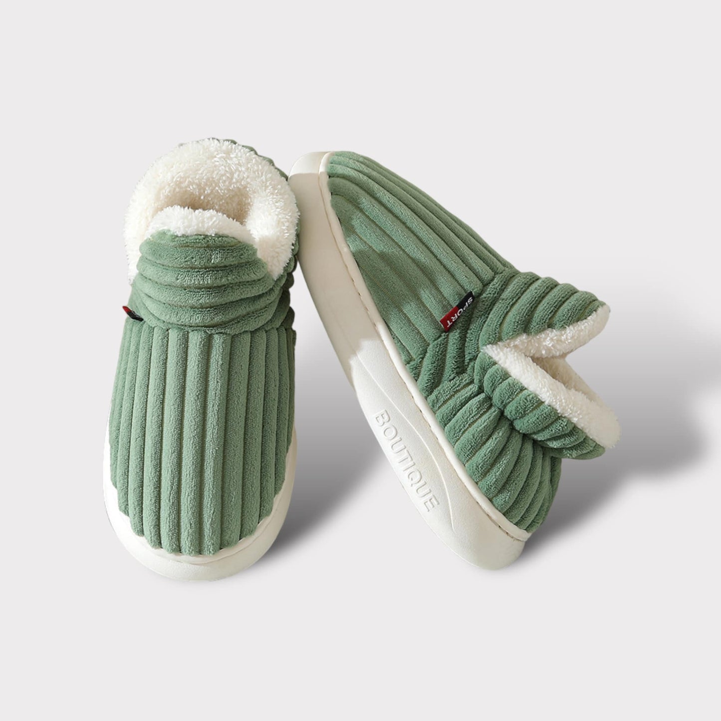 Sannia™ Terapeutiska Fluffy Tofflor för De Kallaste Dagarna