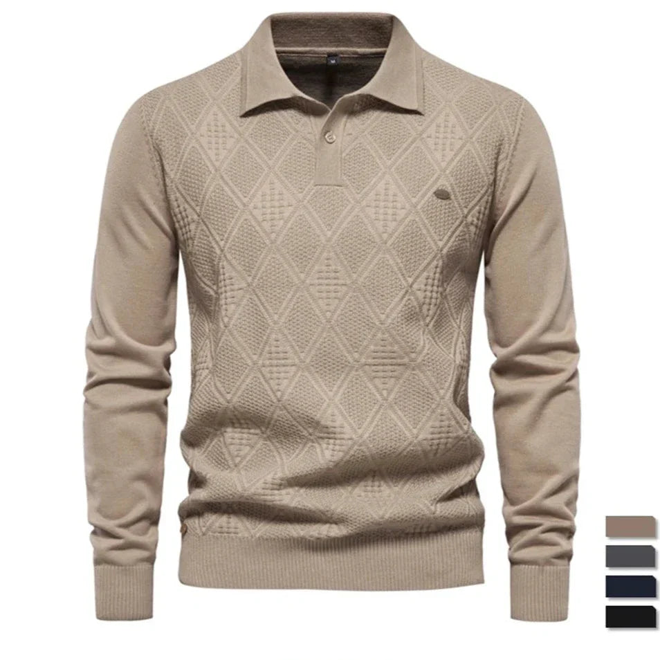 Tage™ Klassisk Polo Sweatshirt