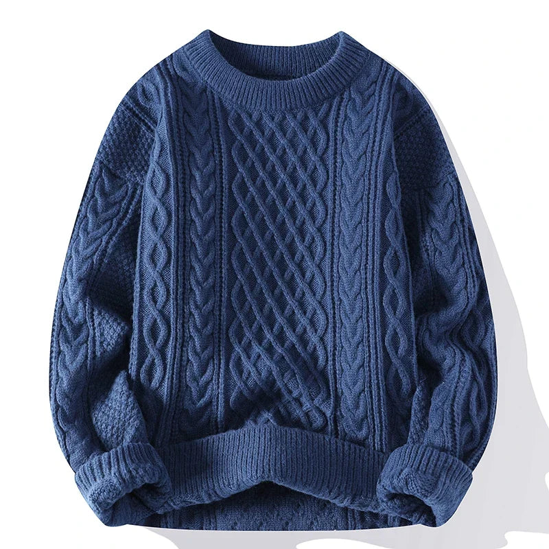 Einar™ Elegant och Mångsidig Stickad Tröja