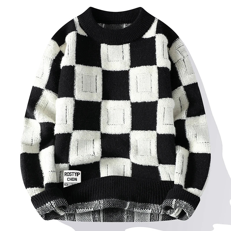 Egon™ Oversize Tröja Klassisk Elegans med Modern Komfort