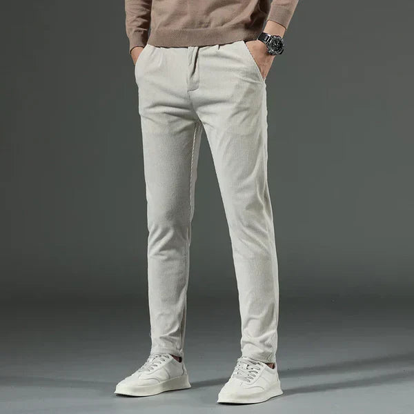 Zaki™ Ribbad Byxa i Velour