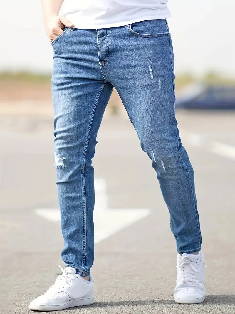Aron™ Slim Fit Raka Byxor