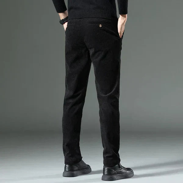 Zaki™ Ribbad Byxa i Velour