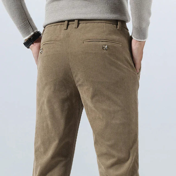 Zaki™ Ribbad Byxa i Velour