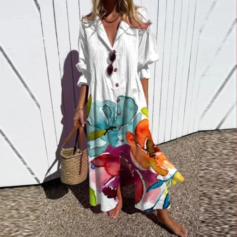 Grethe™ Boho Klänning