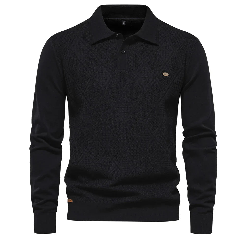 Tage™ Klassisk Polo Sweatshirt
