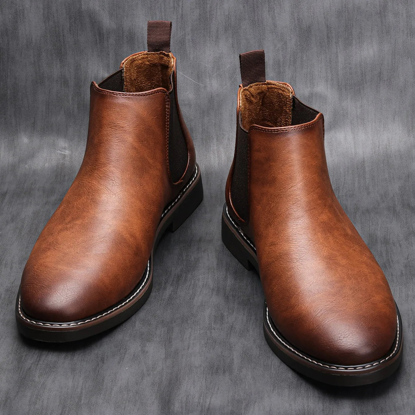 Edvard™ Eleganta Chelsea-Stövlar