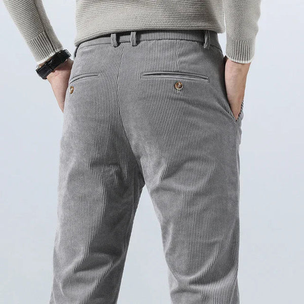 Zaki™ Ribbad Byxa i Velour