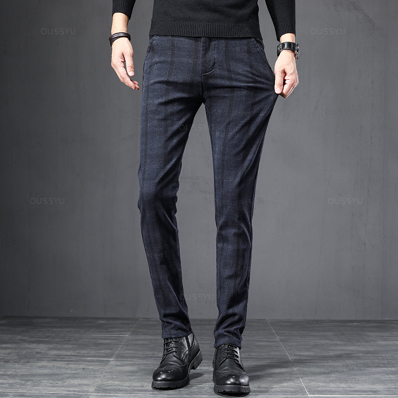 Cornelis™ Rutiga Stretchbyxor
