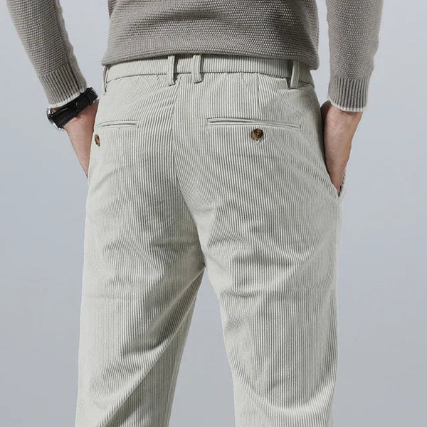 Zaki™ Ribbad Byxa i Velour