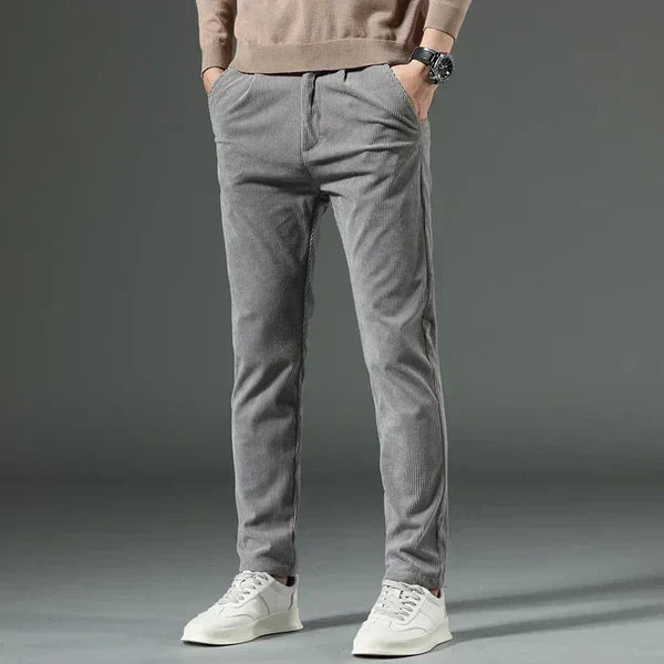 Zaki™ Ribbad Byxa i Velour