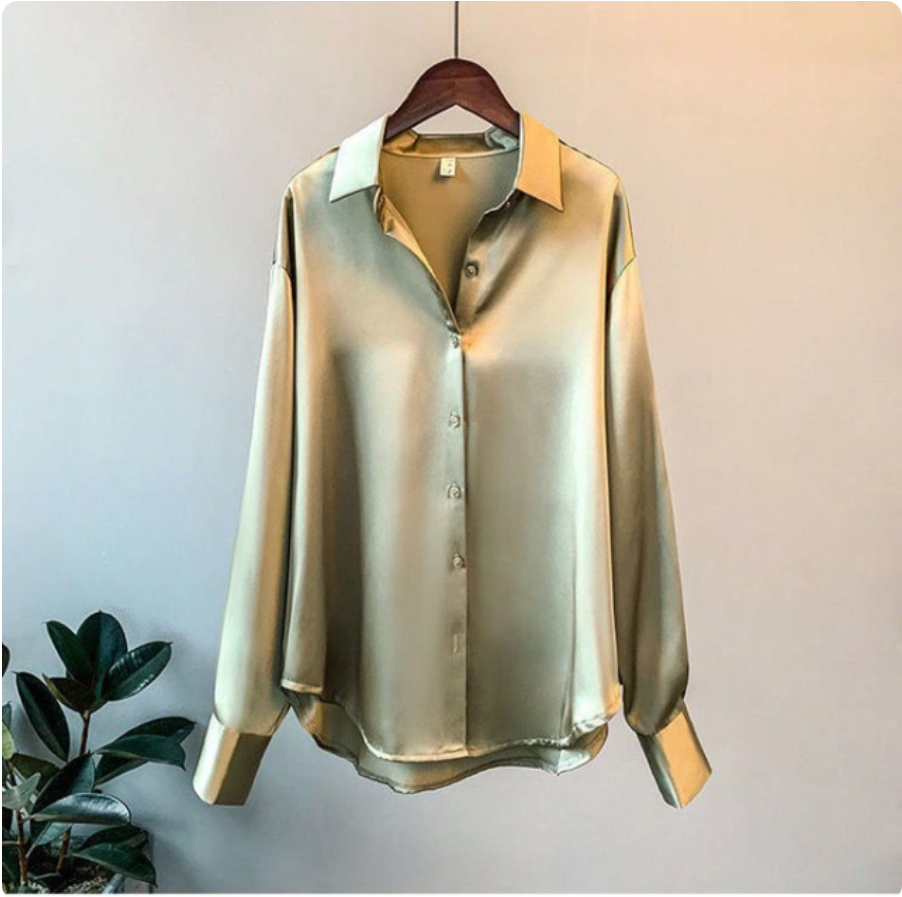 Amelia™ Satinblus för kvinnor