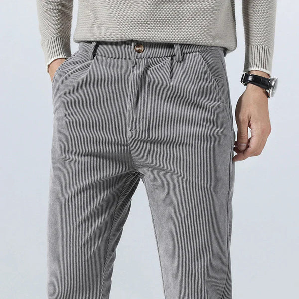 Zaki™ Ribbad Byxa i Velour