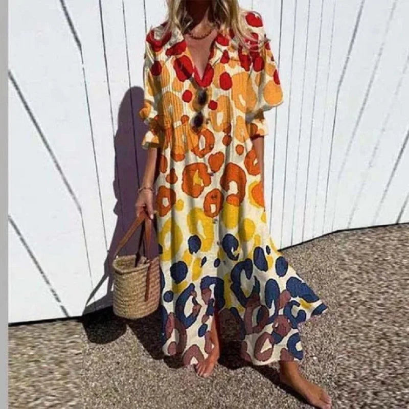 Grethe™ Boho Klänning