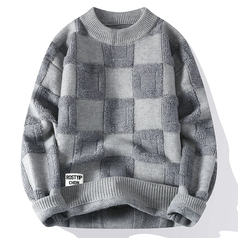 Egon™ Oversize Tröja Klassisk Elegans med Modern Komfort