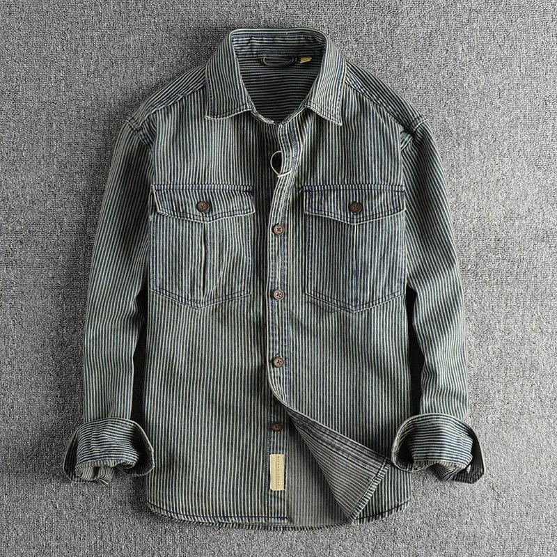 Theo™ Cargo Denimskjorta