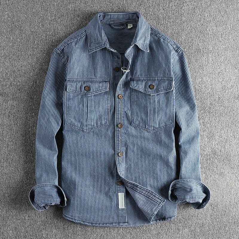 Theo™ Cargo Denimskjorta