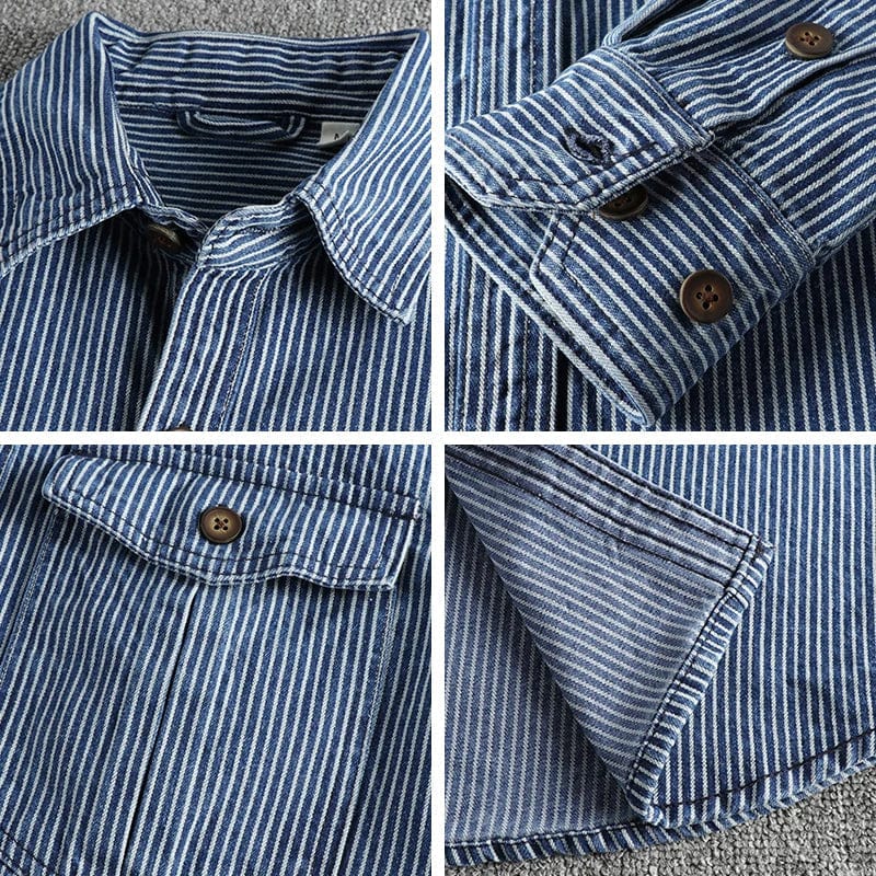 Theo™ Cargo Denimskjorta