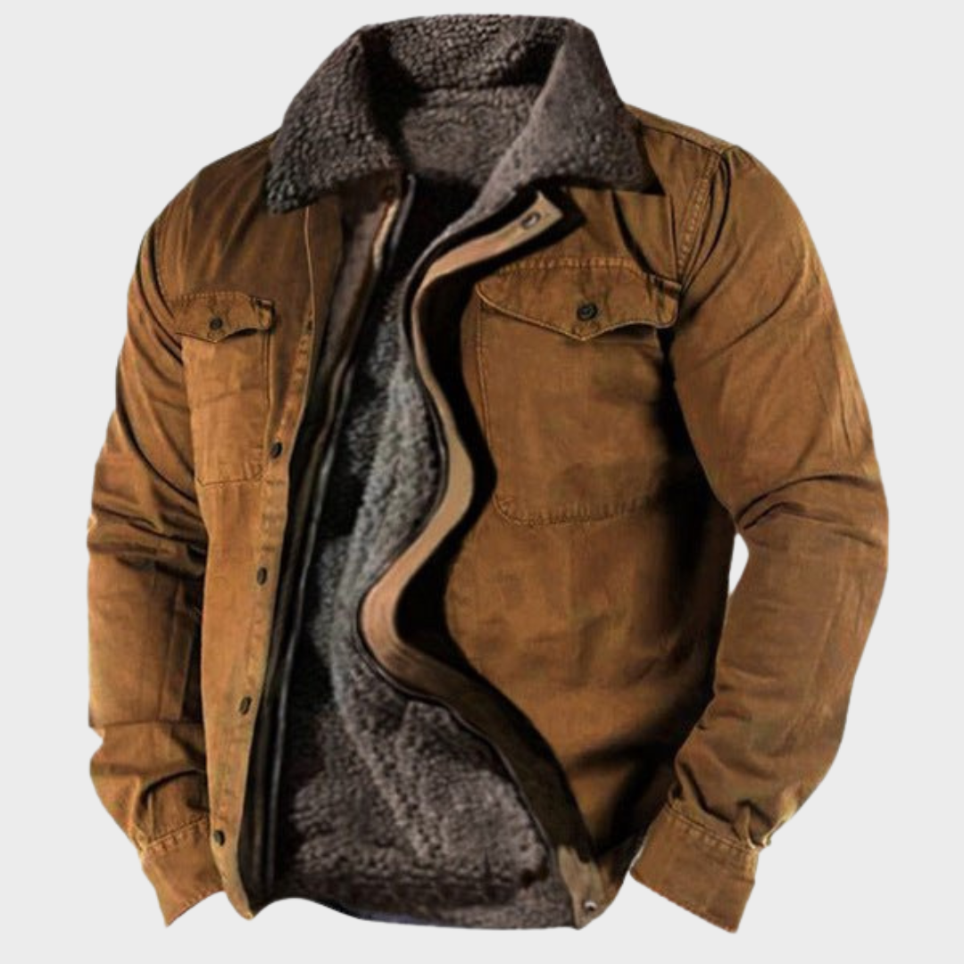 Cain™ Westerninspirerad Vintagejacka