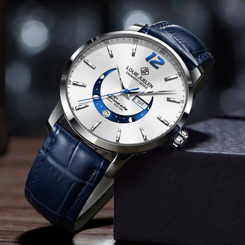 Prentice™ Elegant klocka med Månfas