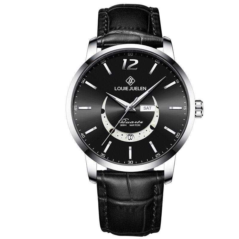 Prentice™ Elegant klocka med Månfas