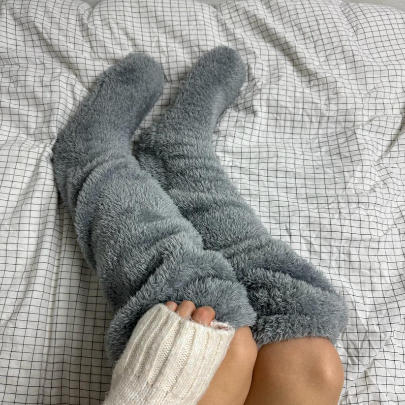 Jane™ Varma Teddystrumpor för Ultimat Komfort