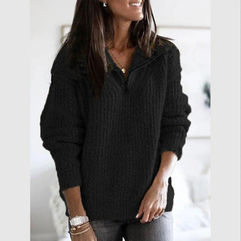 Lotta™ Stickad Pullover