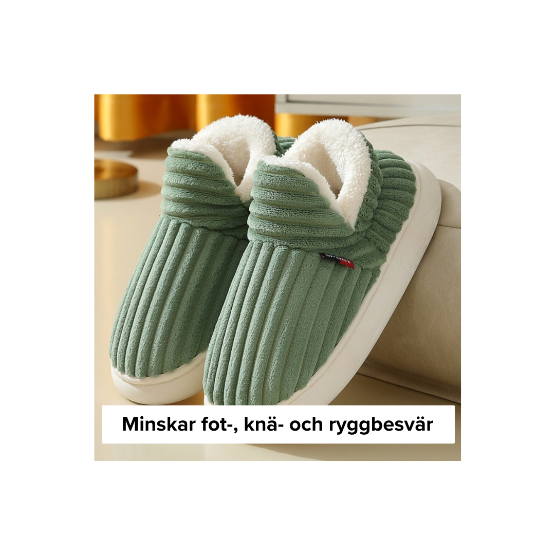 Sannia™ Terapeutiska Fluffy Tofflor för De Kallaste Dagarna