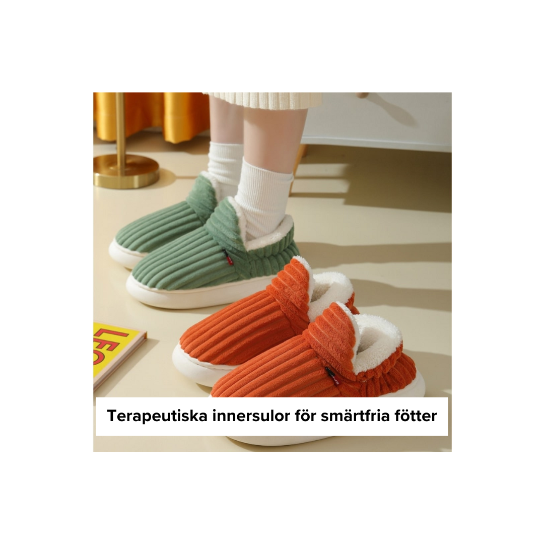 Sannia™ Terapeutiska Fluffy Tofflor för De Kallaste Dagarna