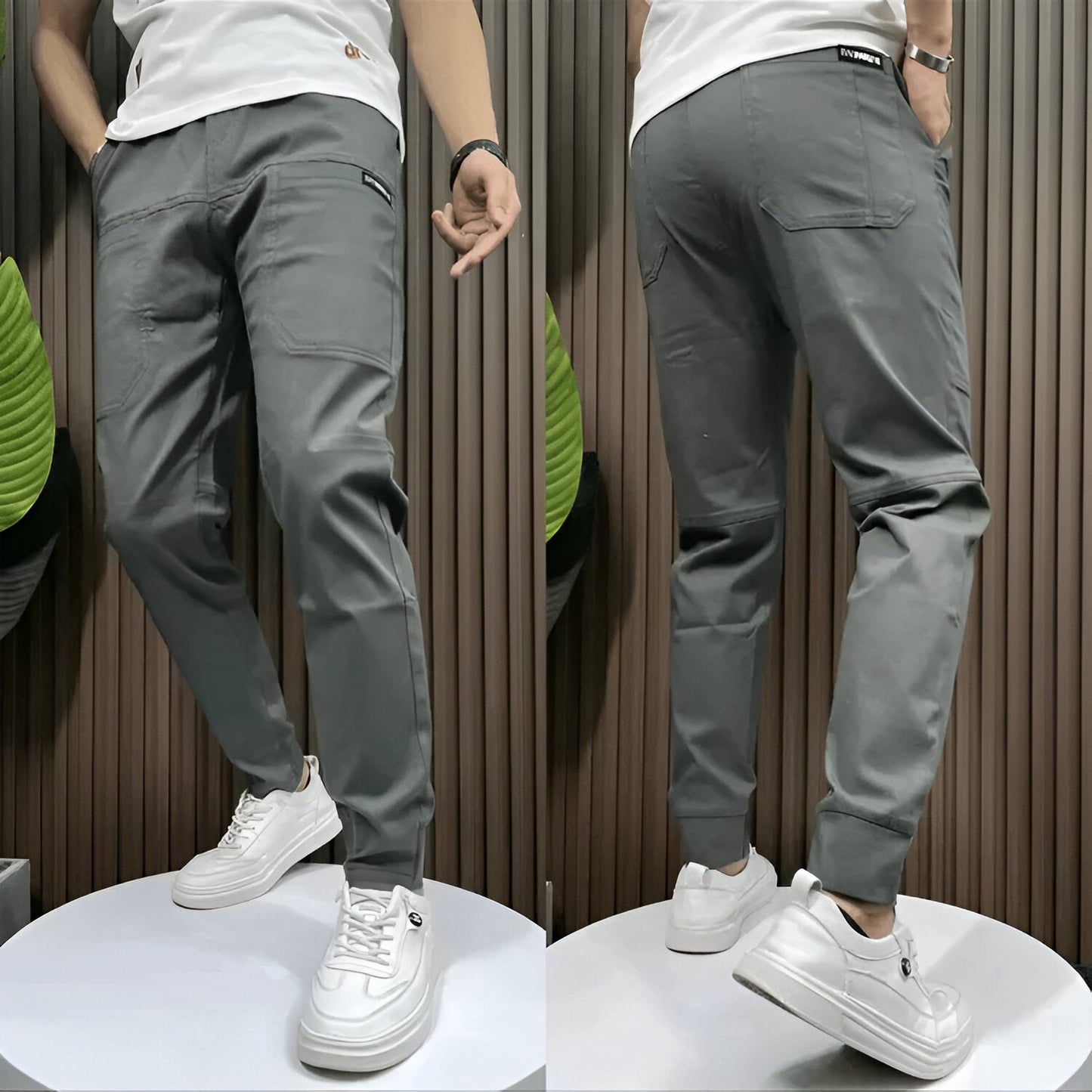 1+1 Gratis Lars™ Premium Stretch Cargo Byxor