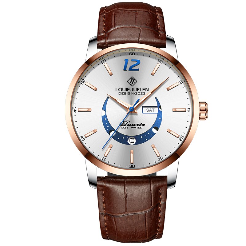 Prentice™ Elegant klocka med Månfas