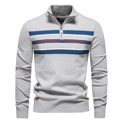 Benny™ Halv Zip Randig Tröja