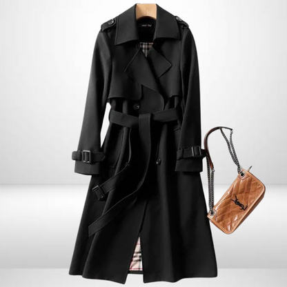 Zoey™ Trenchcoat i Premiumbomull