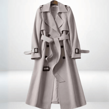 Zoey™ Trenchcoat i Premiumbomull