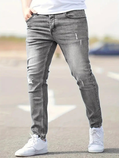Aron™ Slim Fit Raka Byxor