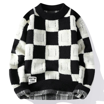 Egon™ Oversize Tröja Klassisk Elegans med Modern Komfort