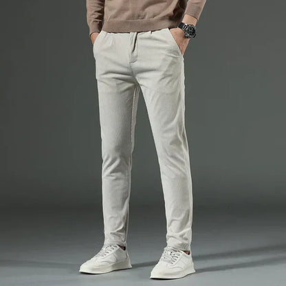 Zaki™ Ribbad Byxa i Velour