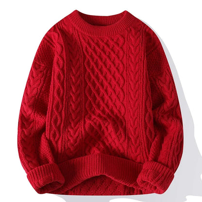 Einar™ Elegant och Mångsidig Stickad Tröja