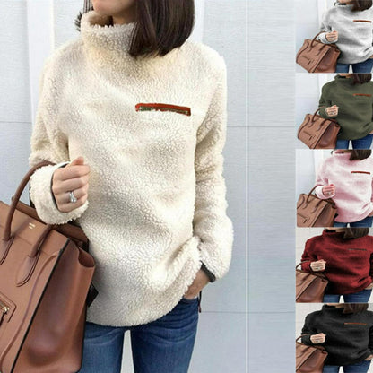 Lovelle™ Supermjuk och Stilren Polotröja för Vintern