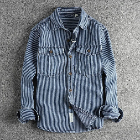 Theo™ Cargo Denimskjorta