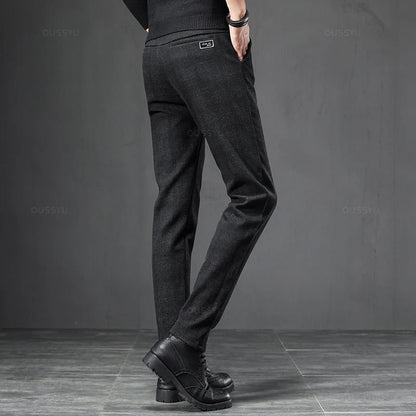 Cornelis™ Rutiga Stretchbyxor